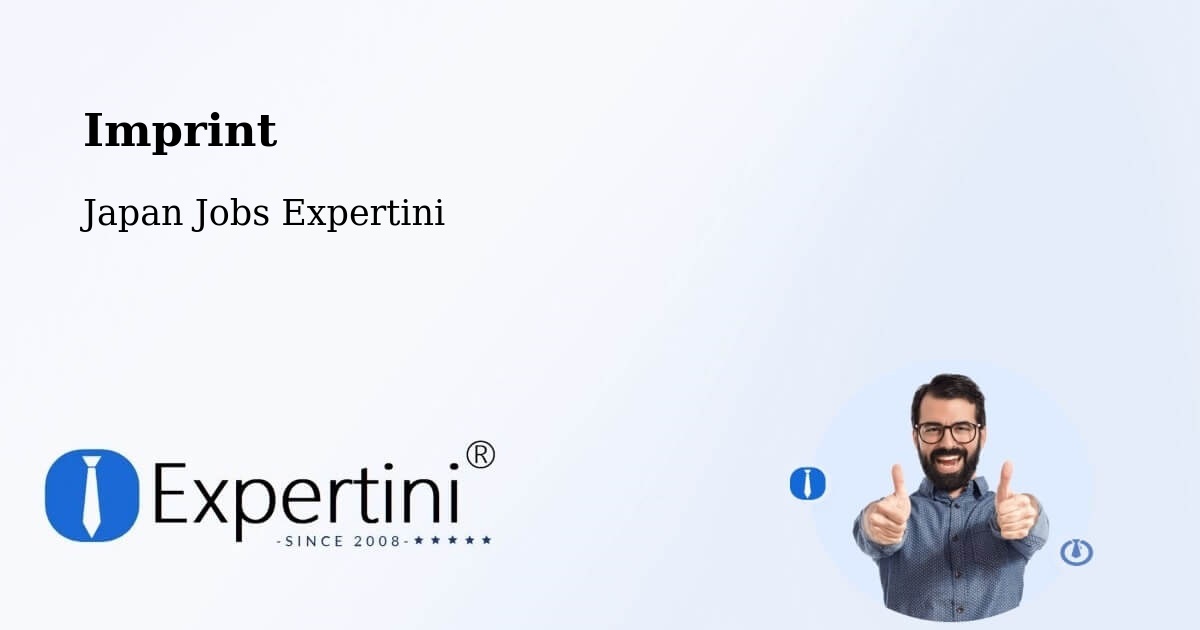 Imprint – Hakodate - Japan Jobs Expertini