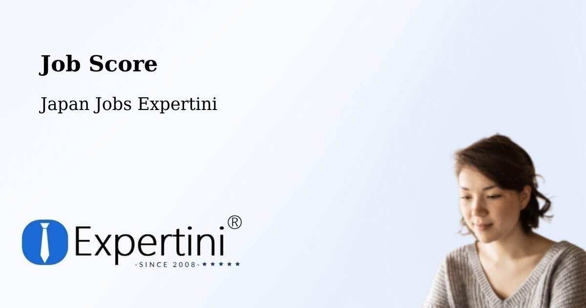Job Score & Job Description Score Tool – Hakodate - Japan Jobs Expertini